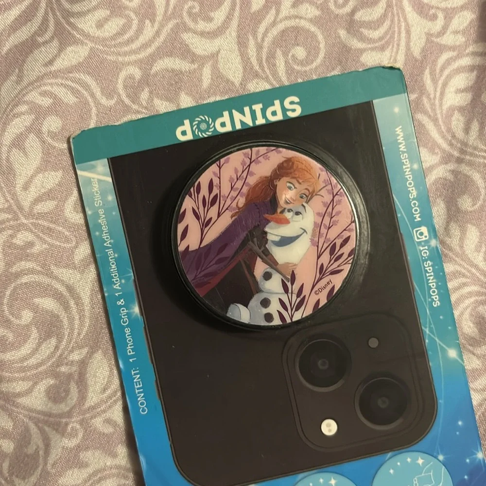 Disney frozen character phone grip